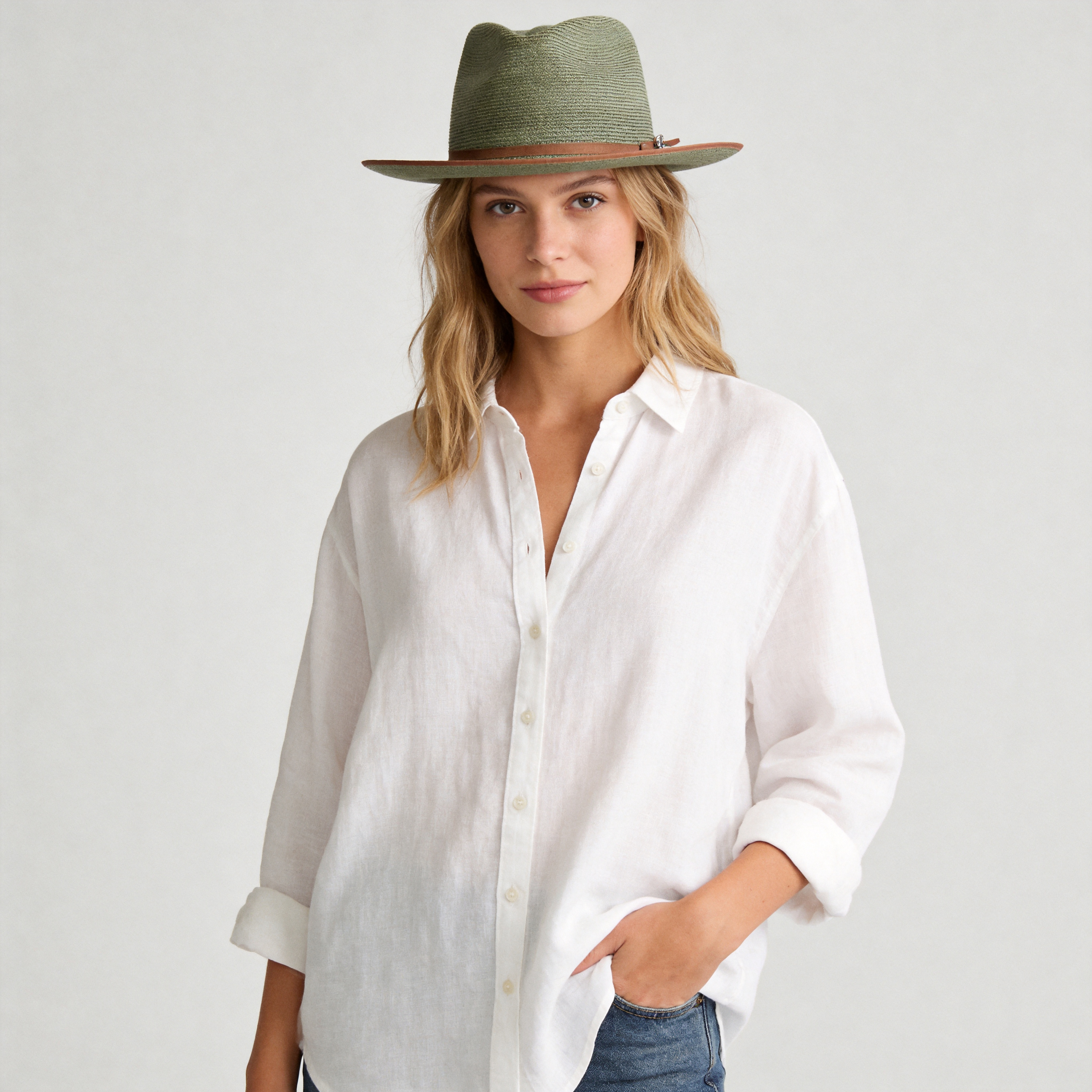 Dapper Gent's Straw Fedora