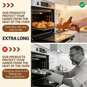 Dinosaur Oven Rack Puller Tool, Cute Dinosaur Design Heat Resistant Oven Hook, Magnetic Adsorption Non-Slip Oven Rack Extender, Safe Hot Pan Handler, Kitchen Baking Accessory for Safe Cooking