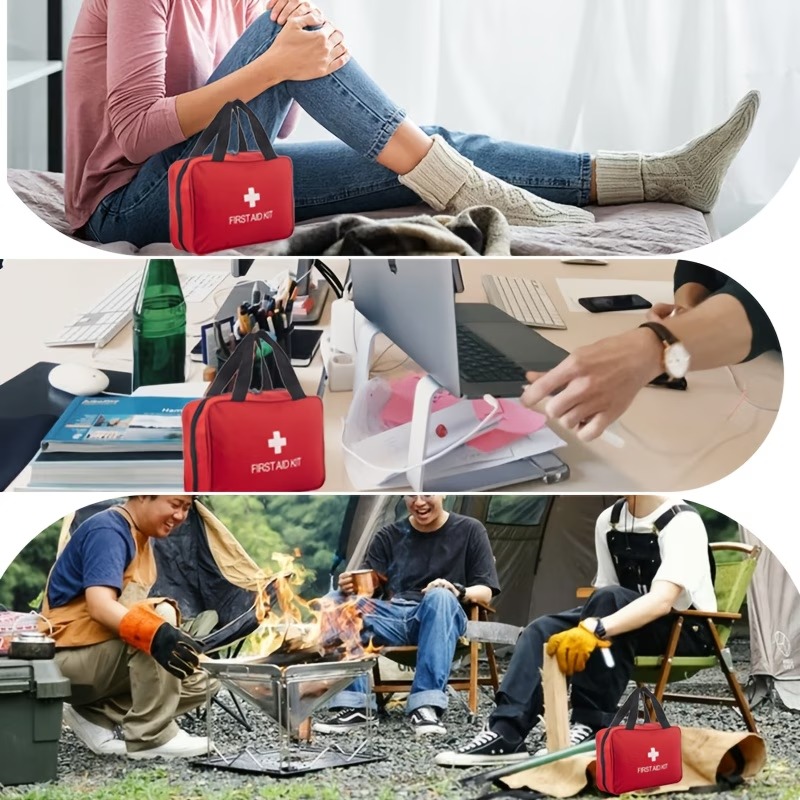 173-Piece Premium First Aid Kit – Essential Emergency Survival Gear for Home, Car, Camping, Hiking, Travel & Outdoor Adventures