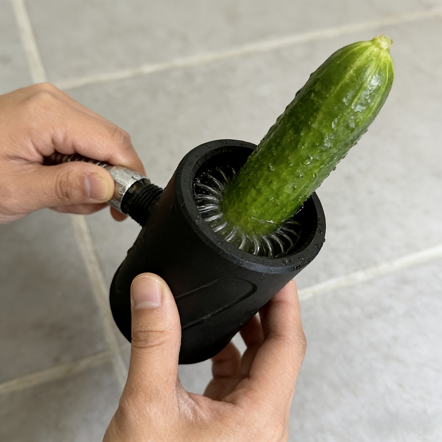 Creative Spiral Shower Head, High Pressure Turbocharged Shower Head, 360° Rotating Powerful Flow Showerhead for Bathroom