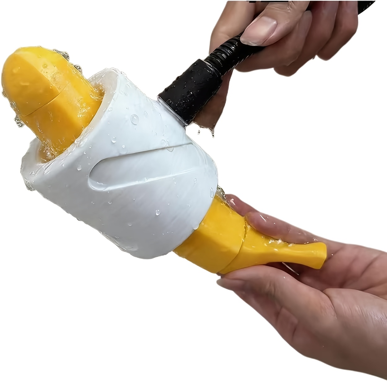 Creative Spiral Shower Head, High Pressure Turbocharged Shower Head, 360° Rotating Powerful Flow Showerhead for Bathroom