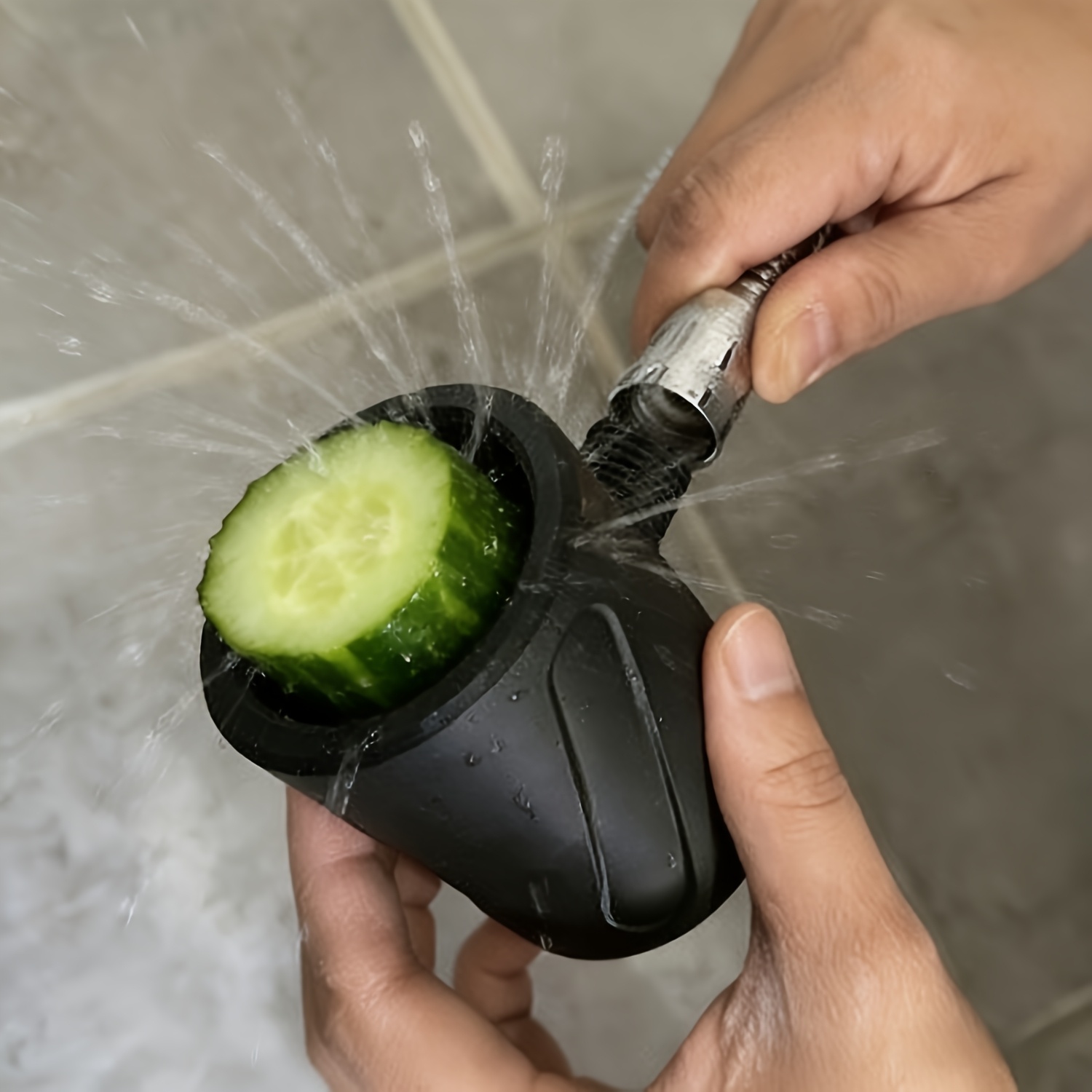 Creative Spiral Shower Head, High Pressure Turbocharged Shower Head, 360° Rotating Powerful Flow Showerhead for Bathroom