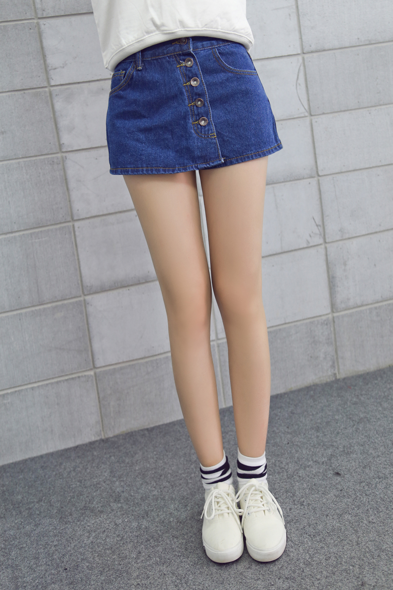 牛仔裤裙