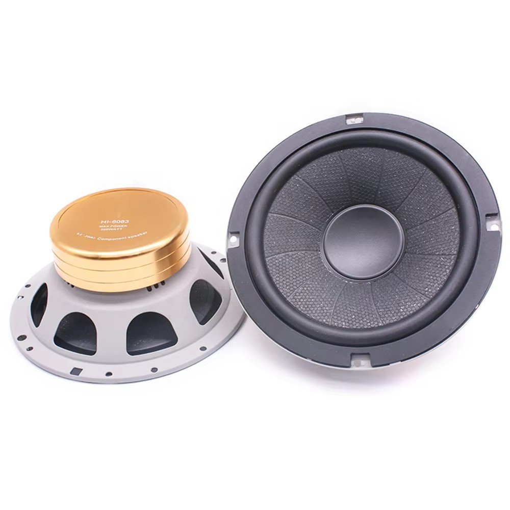 New Price 6.5 Inch Car Audio Speaker High Quality 3 Way Component Car Speaker