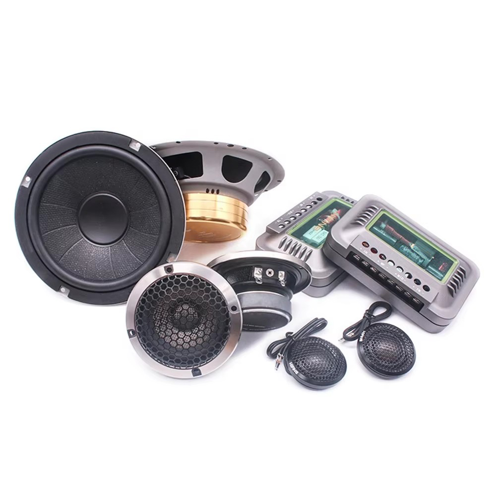 New Price 6.5 Inch Car Audio Speaker High Quality 3 Way Component Car Speaker