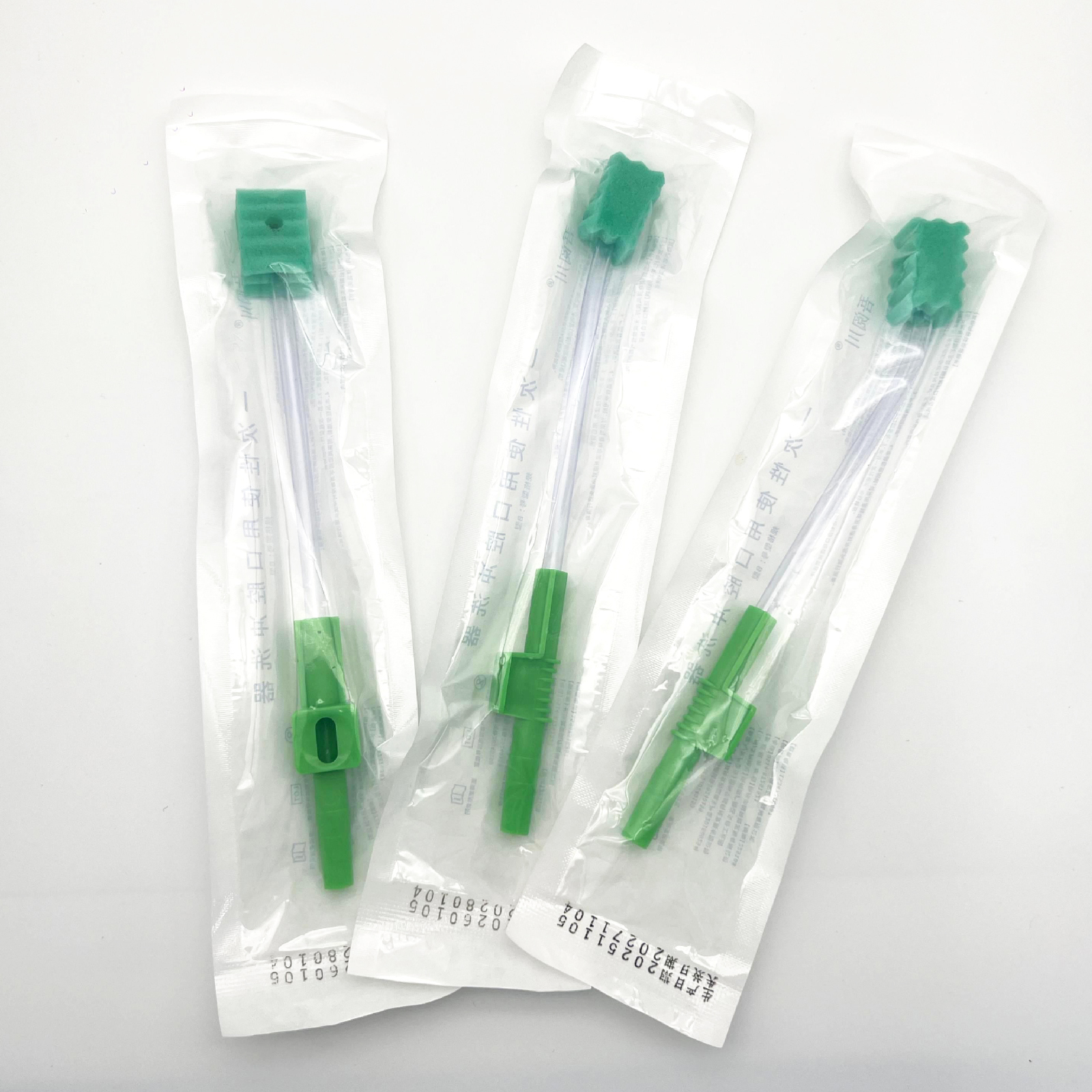 Patients Use Oral Cleaning Sponges