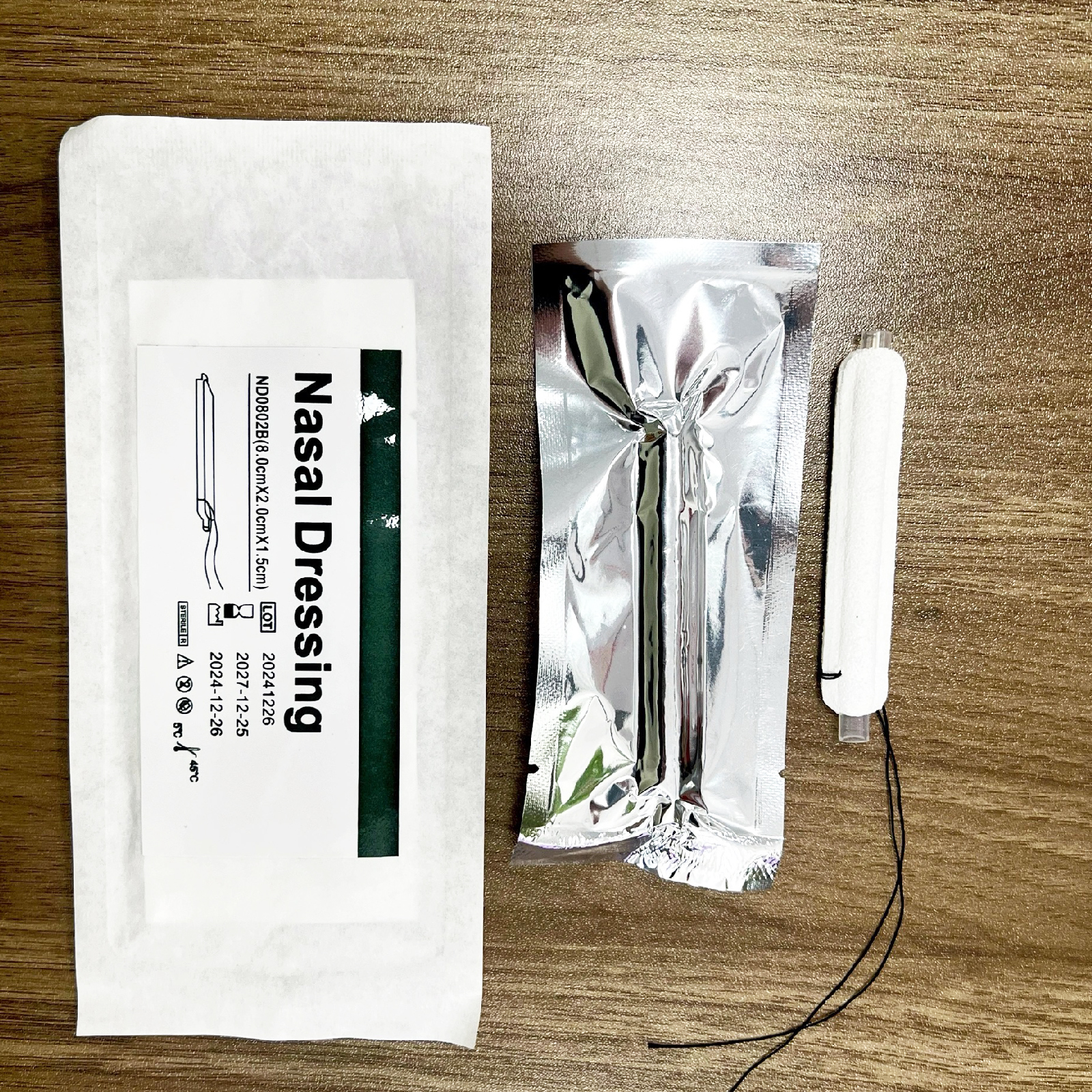 Nasal packing(with string and tube)