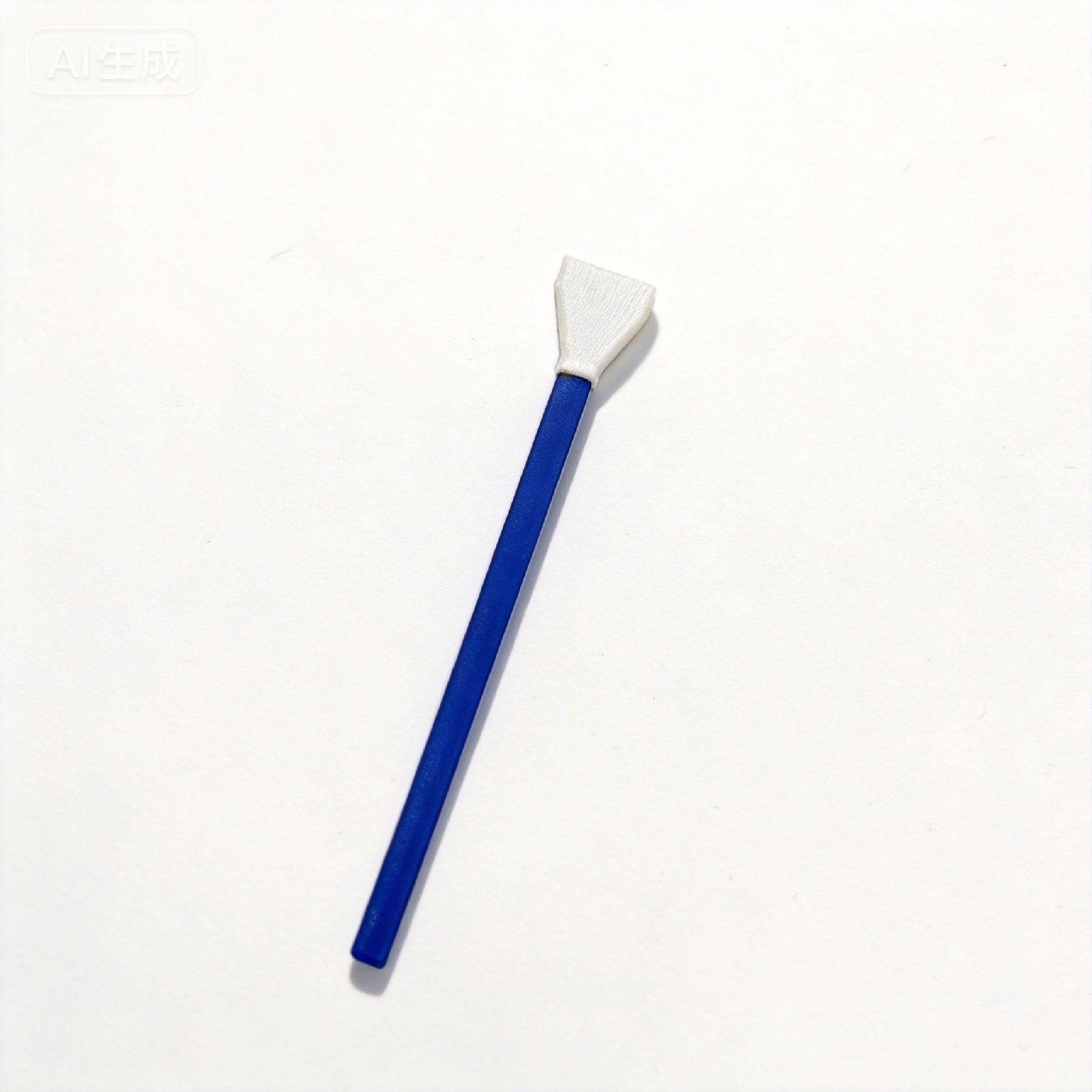 Dust free cotton swab with a cotton head