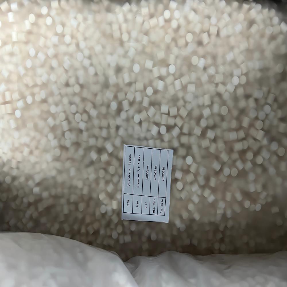 Wholesale Medical Non Crumbling PU Sponge Insert For Heparin Cap PICC Connector Alcohol Disinfection Cap With Custom Shape