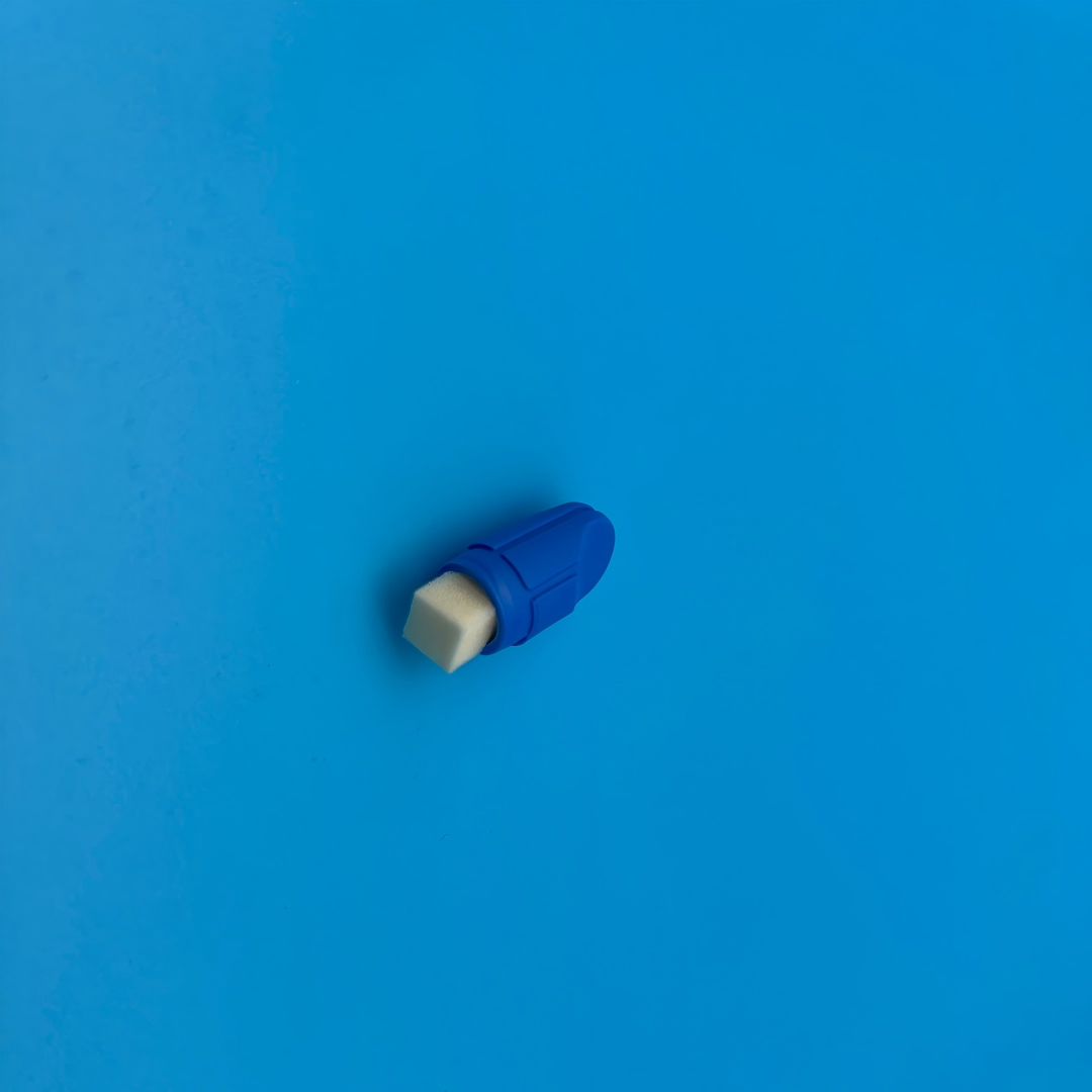 Wholesale Medical Non Crumbling PU Sponge Insert For Heparin Cap PICC Connector Alcohol Disinfection Cap With Custom Shape