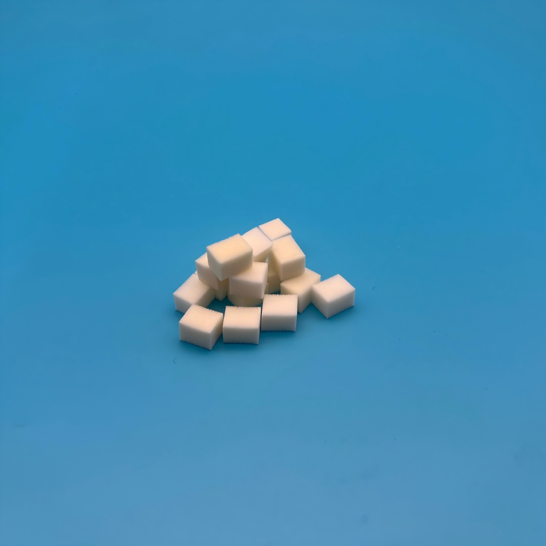 Wholesale Medical Non Crumbling PU Sponge Insert For Heparin Cap PICC Connector Alcohol Disinfection Cap With Custom Shape