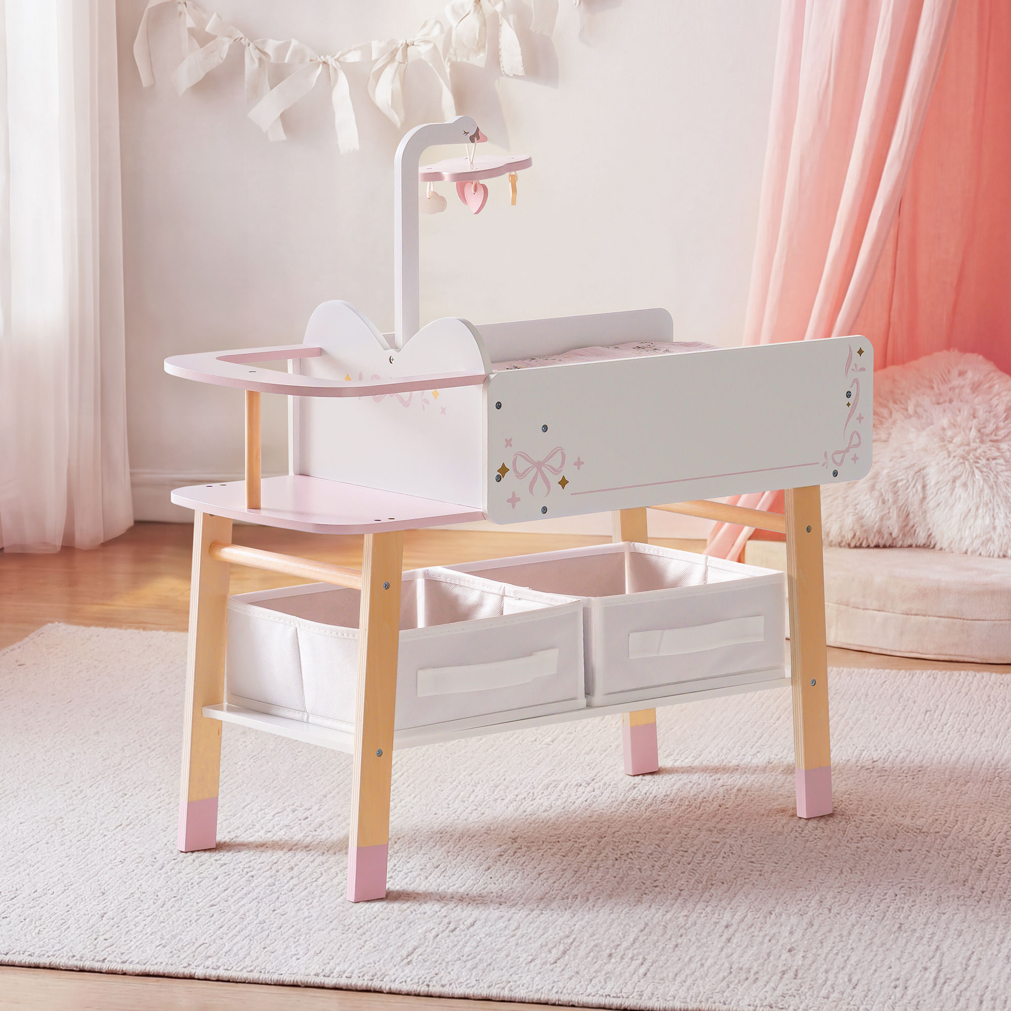 ROBUD 18 Inch Doll Changing Table