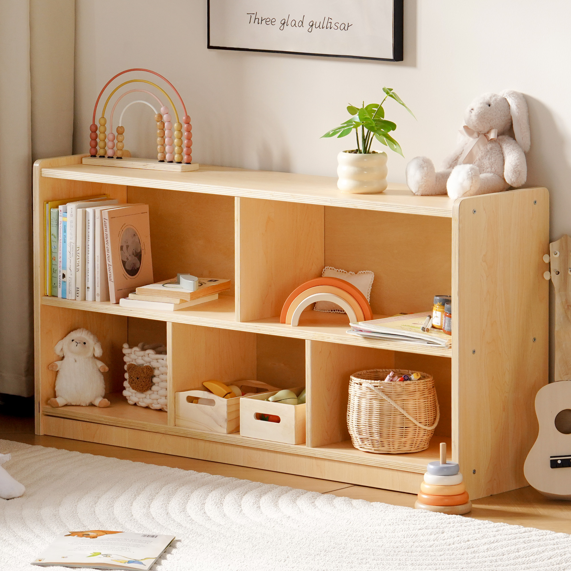 ROBUD Wooden Storage Cabinet