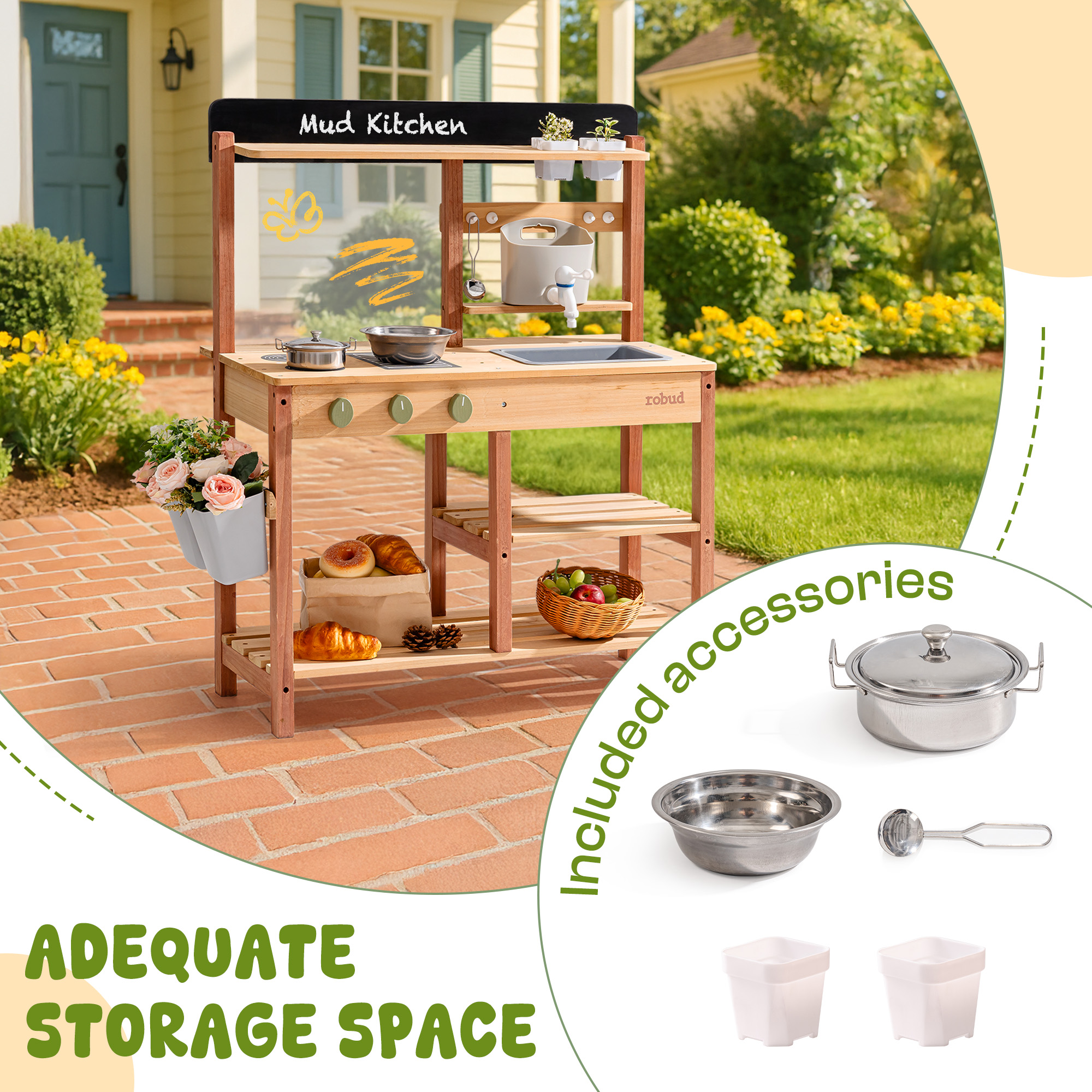 Robud Outdoor Kitchen - Caramel