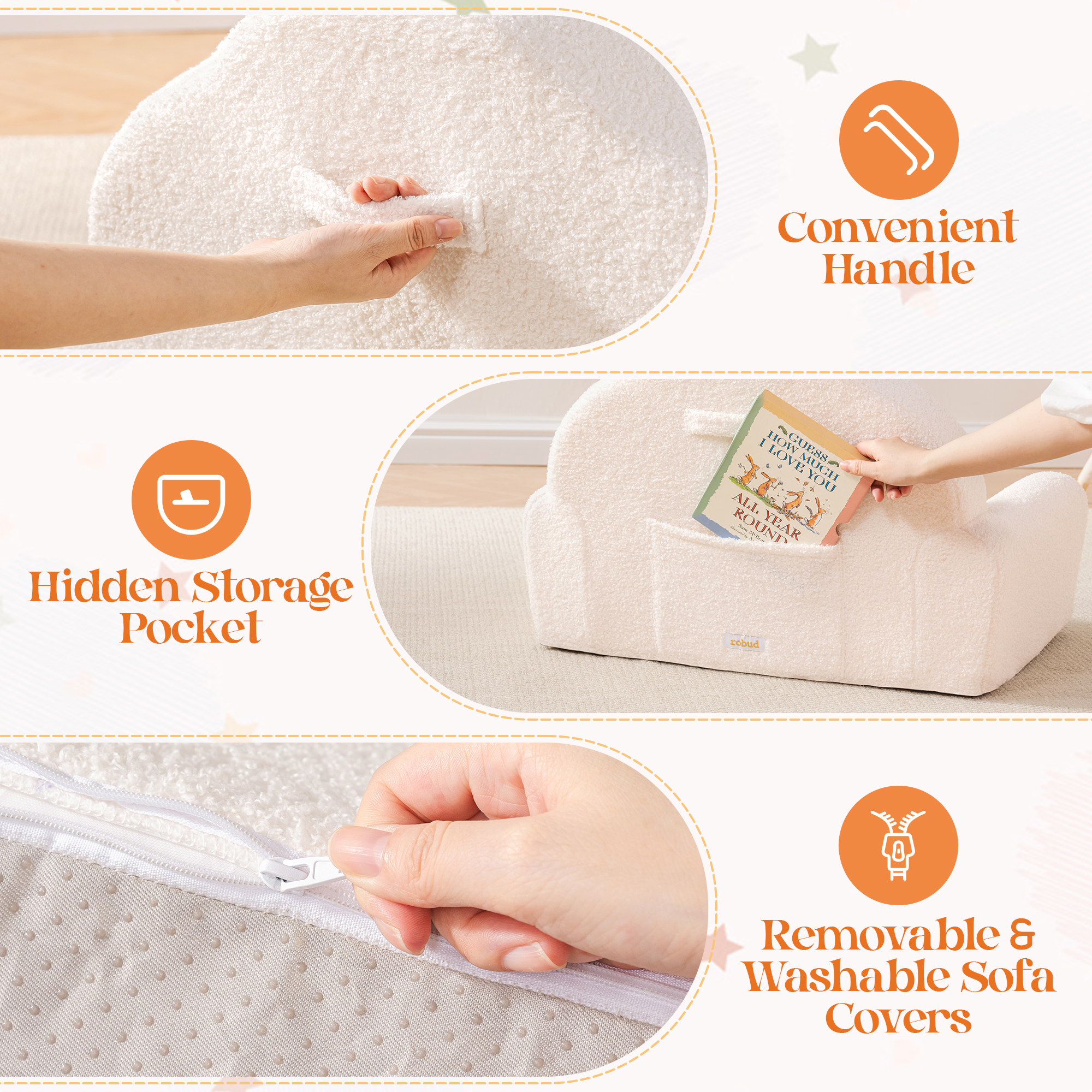 ROBUD Children's Sofa Series