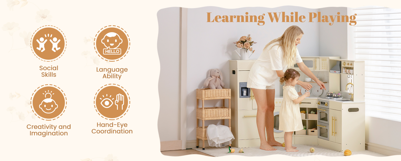 ROBUD WCF53 corner play kitchen