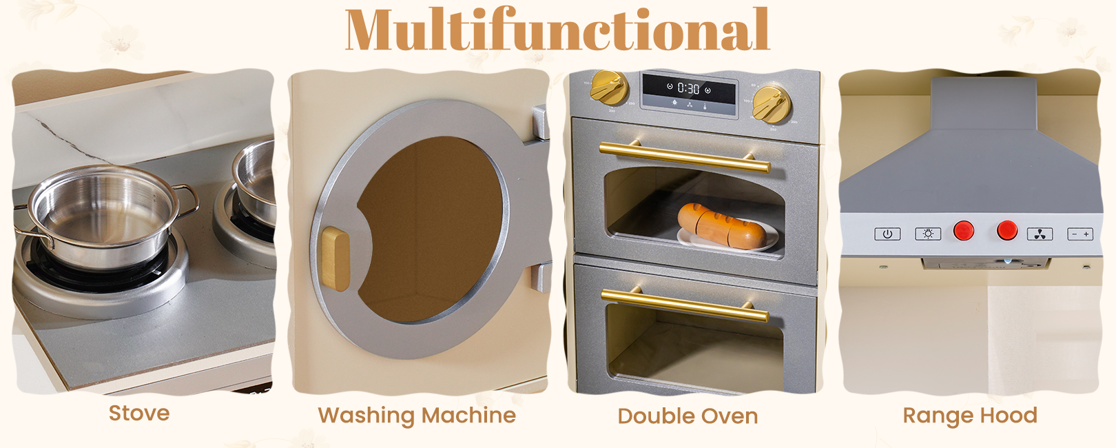 ROBUD WCF53 corner play kitchen