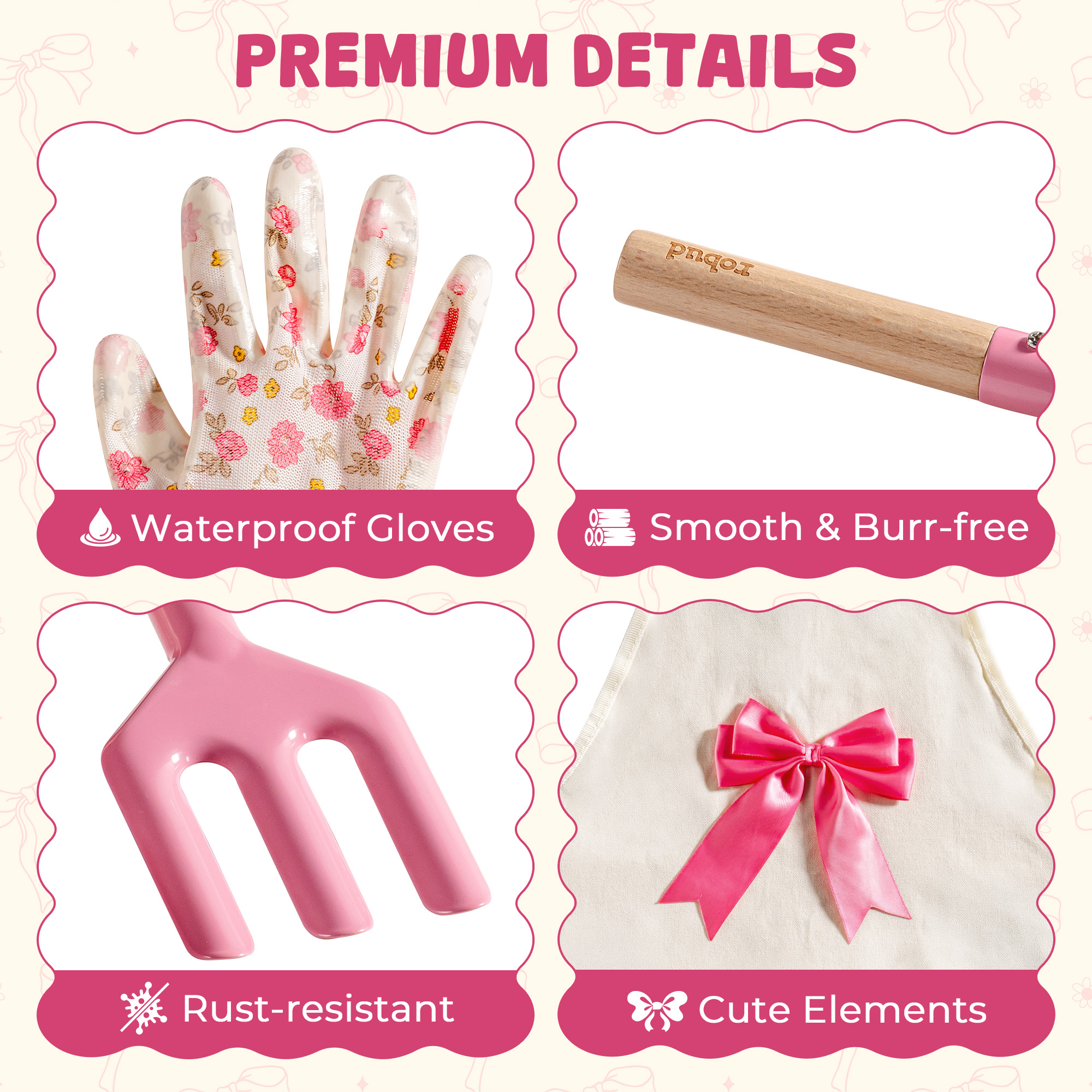 ROBUD Kids Gardening Set Series