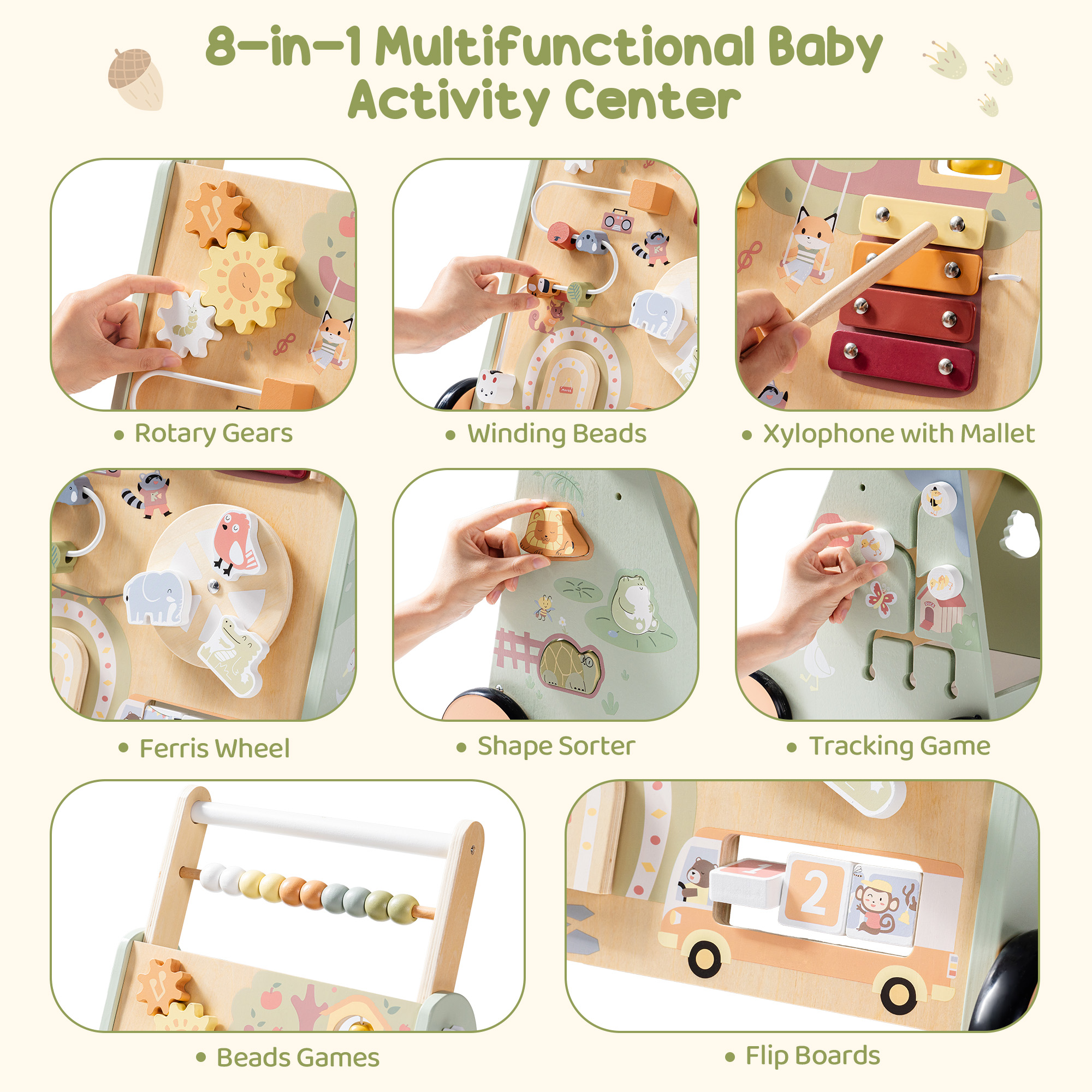 ROBUD Forest Fairy Baby Push Walker