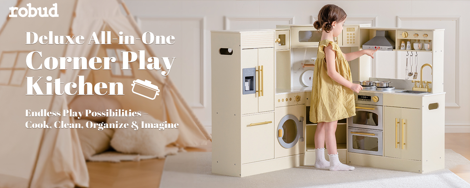 ROBUD WCF53 corner play kitchen