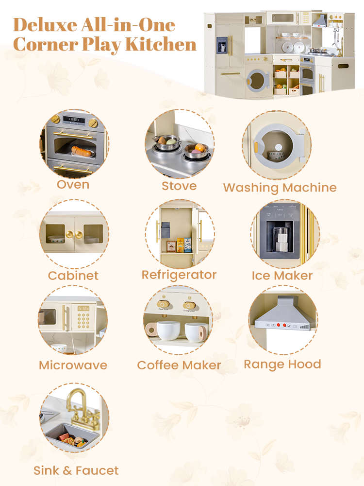 ROBUD WCF53 corner play kitchen