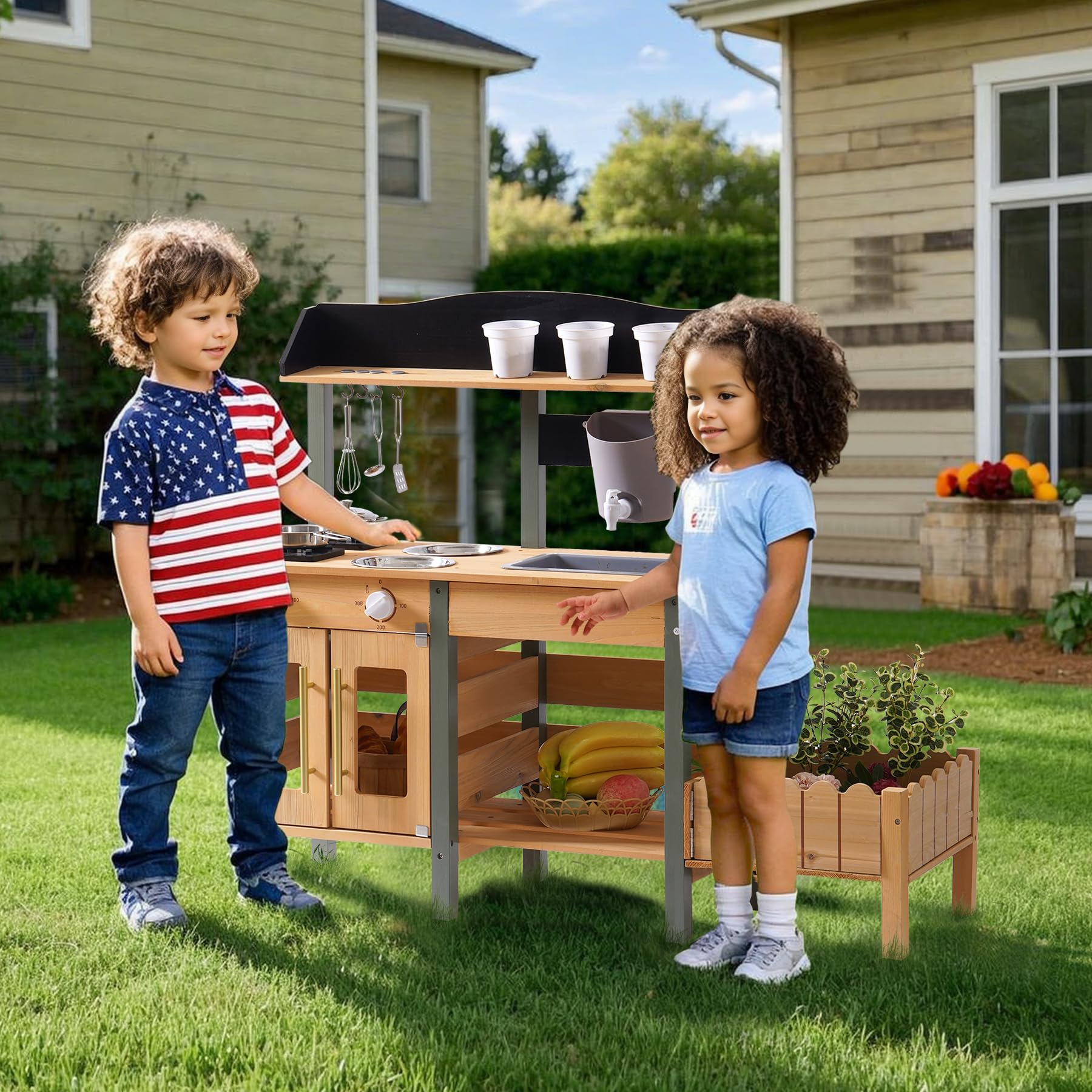 ROBUD Outdoor Mud Play Kitchen