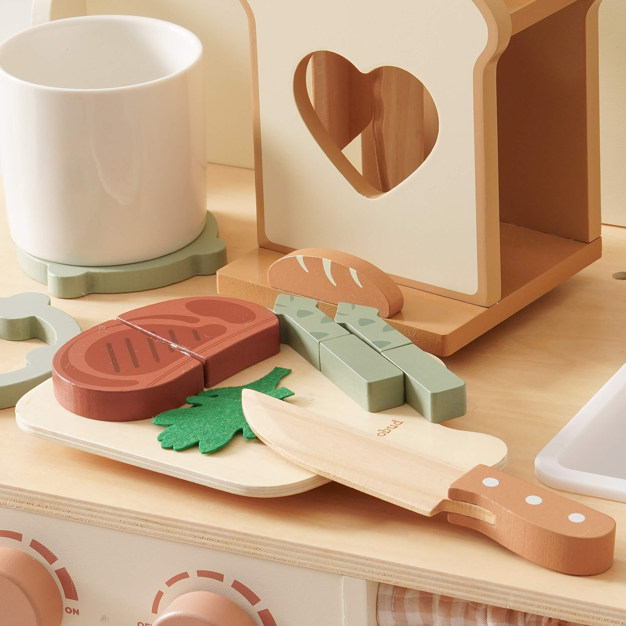 ROBUD Wooden Knife Set 16pcs