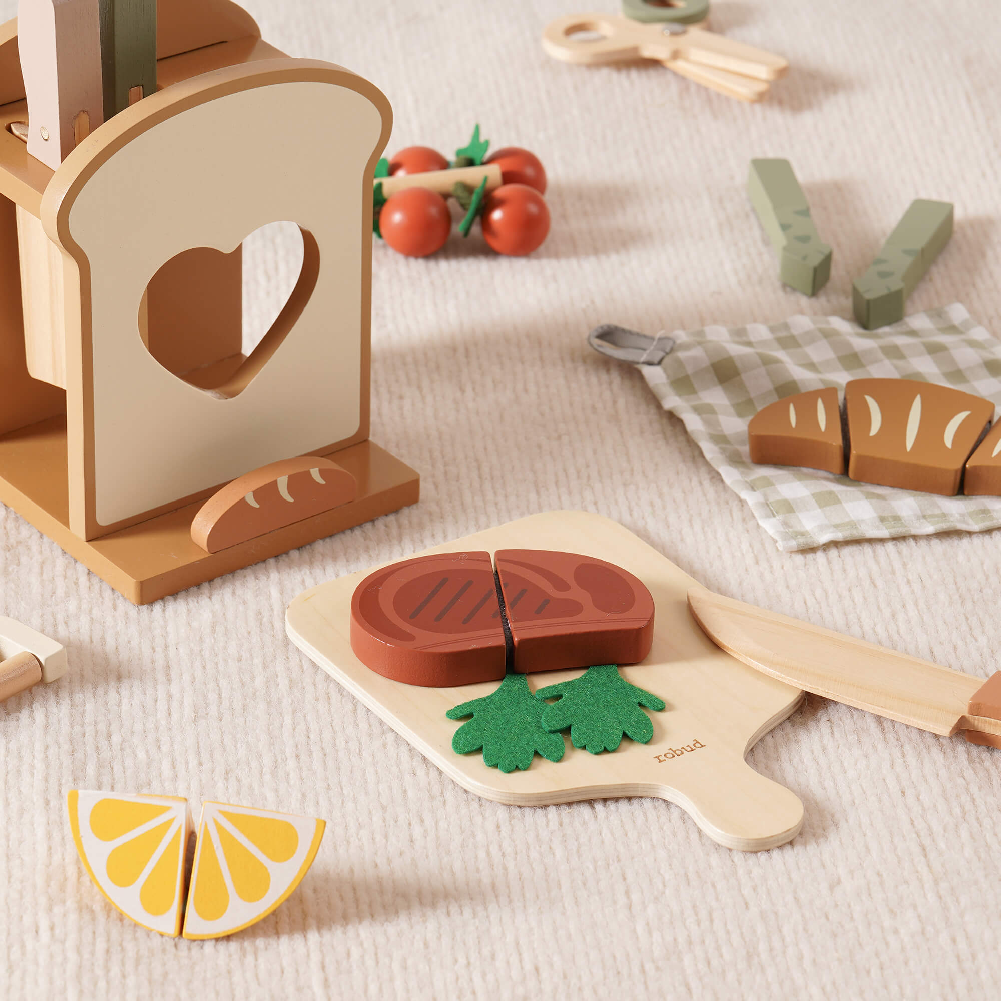 ROBUD Wooden Knife Set 16pcs