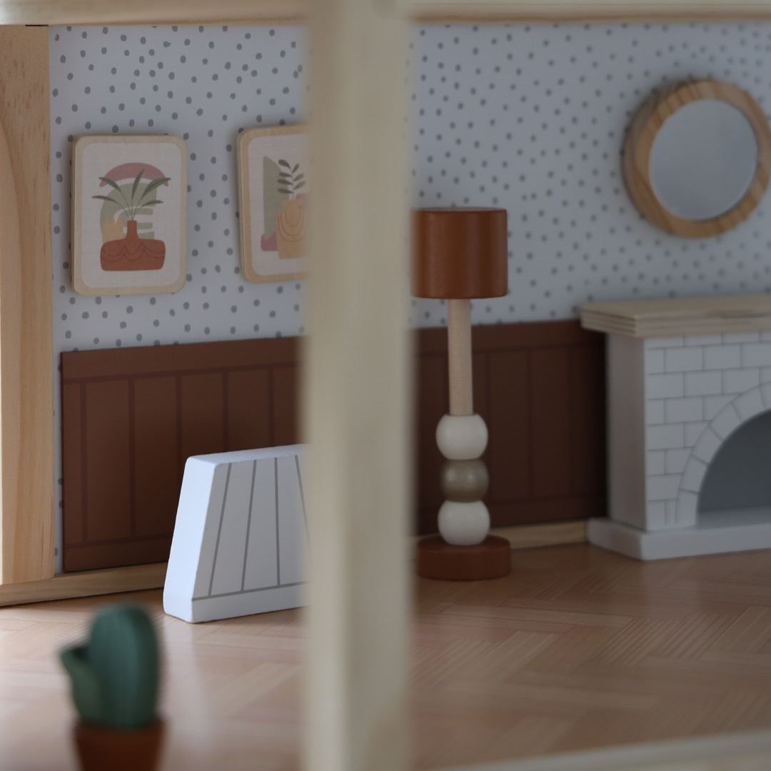 ROBUD Wooden Dollhouse - Bohemian