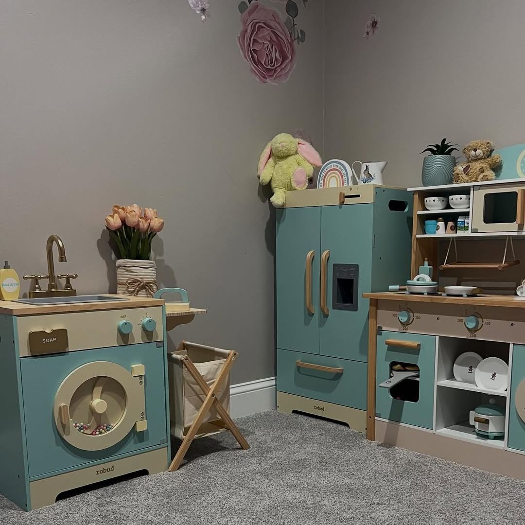Robud Wooden Laundry Playset
