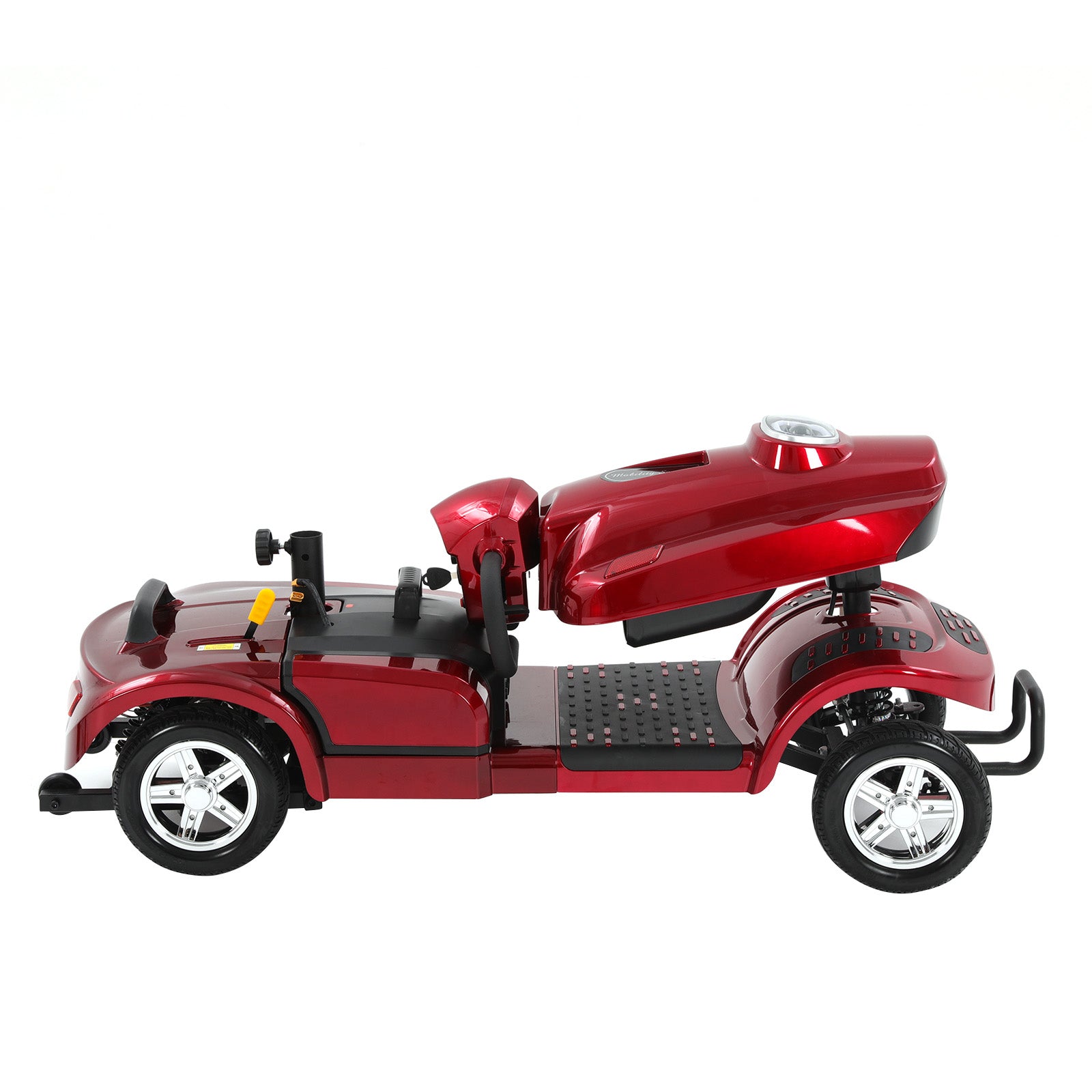 FOLDSCOOT  MS02 Plus Heavy-Duty Mobility Scooter for Seniors – 16/26-Mile Range | 400 lbs Capacity