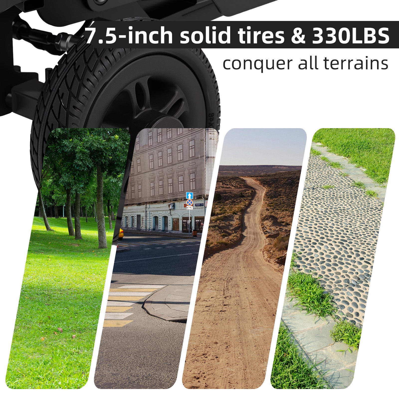 FOLDSCOOT MS02 F Foldable Mobility Scooter for Seniors – 15/20/30-Mile Range | 330 lbs Capacity