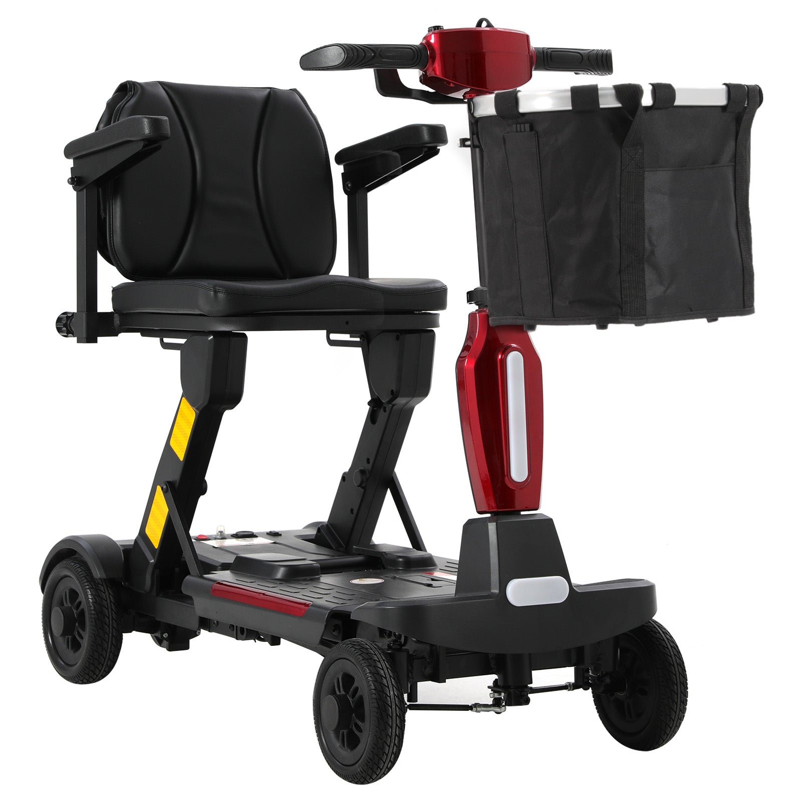 FOLDSCOOT MS02-F Ultra Automatic Folding Mobility Scooter for Seniors – 15-Mile Range | 330 lbs Capacity | Airline Approved