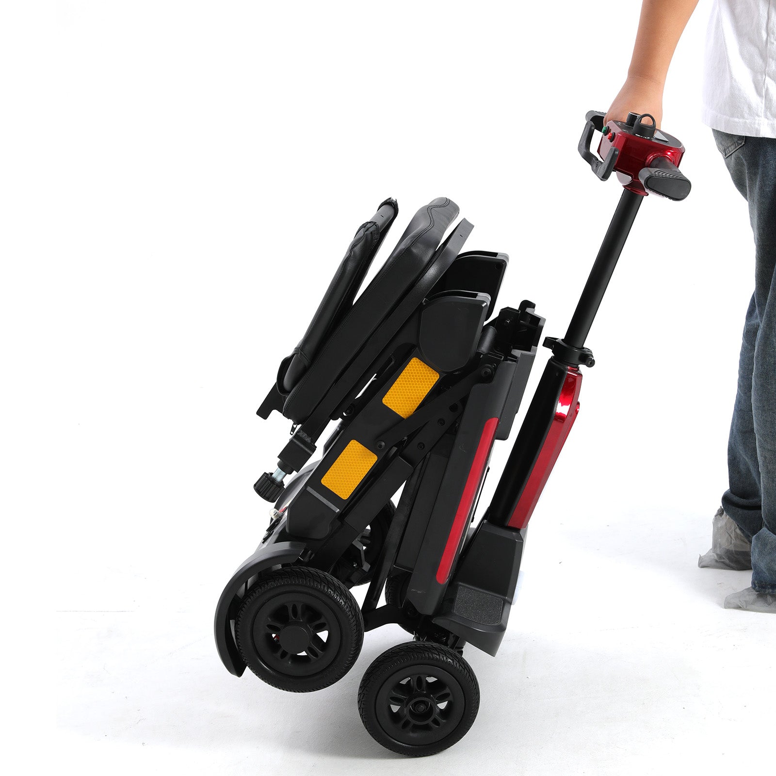 FOLDSCOOT MS02 F Foldable Mobility Scooter for Seniors – 15/20/30-Mile Range | 330 lbs Capacity