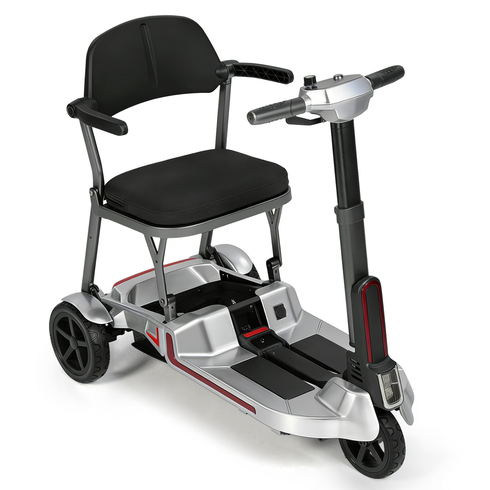 【Introducing the All-New】 M3 Lightweight Foldable Mobility Scooter for Seniors – 30 lbs, 33" Turning Radius, 20/32-Mile Range