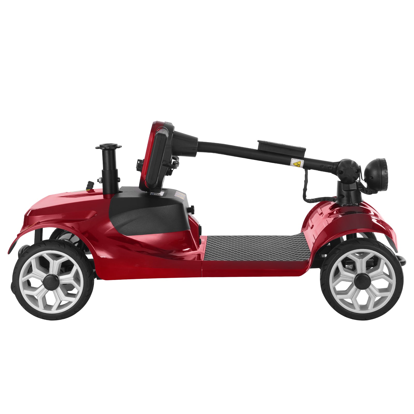 FOLDSCOOT MS01 4-Wheel Foldable Mobility Scooter for Seniors – 15-Mile Range | 300 lbs Capacity