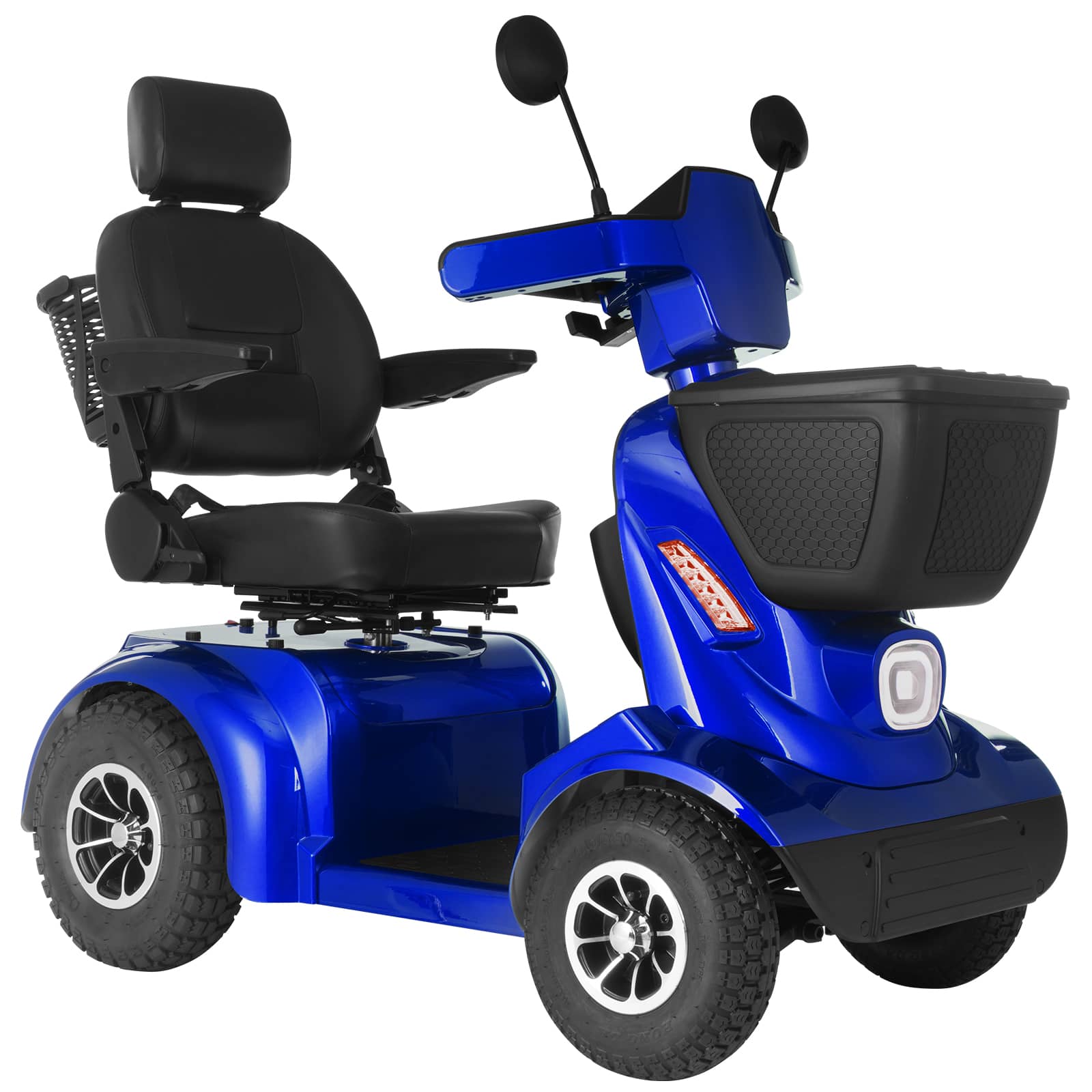 FOLDSCOOT  MS02 MAX Heavy-Duty Mobility Scooter for Seniors – 32-Mile Range | 500 lbs Capacity