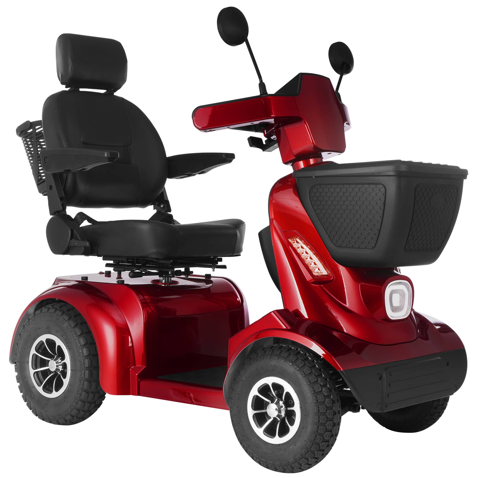 FOLDSCOOT  MS02 MAX Heavy-Duty Mobility Scooter for Seniors – 32-Mile Range | 500 lbs Capacity