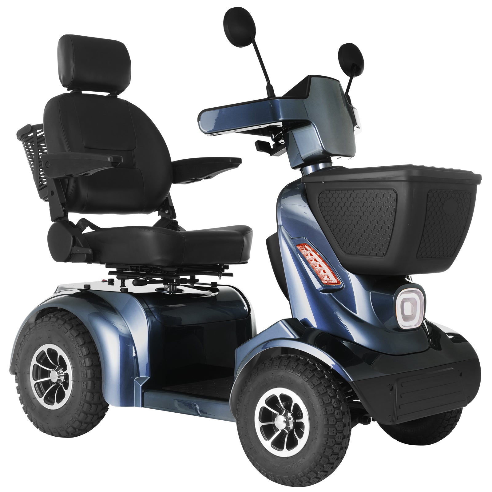 FOLDSCOOT  MS02 MAX Heavy-Duty Mobility Scooter for Seniors – 32-Mile Range | 500 lbs Capacity