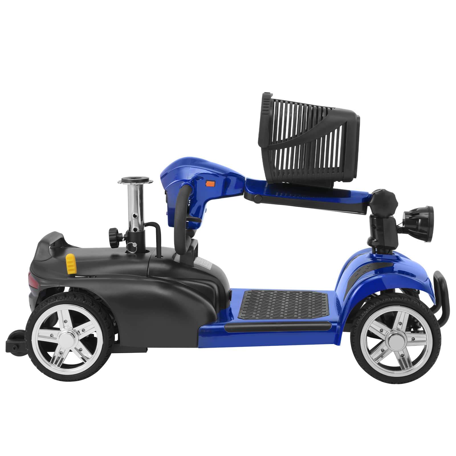 FOLDSCOOT MS02 4-Wheel Mobility Scooter for Seniors – 30-Mile Range | 7 MPH Top Speed