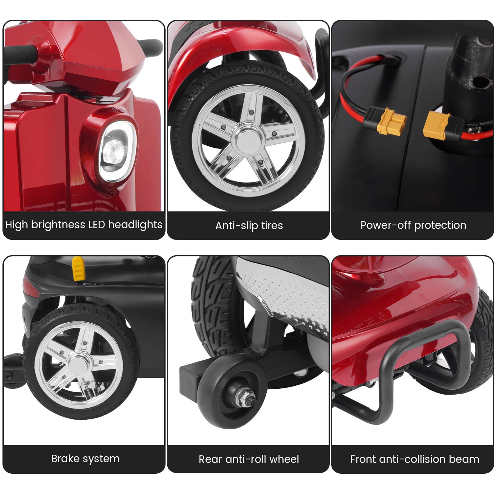 FOLDSCOOT MS02 Pro Foldable Mobility Scooter for Seniors – 30-Mile Range | Multi-Storage Design