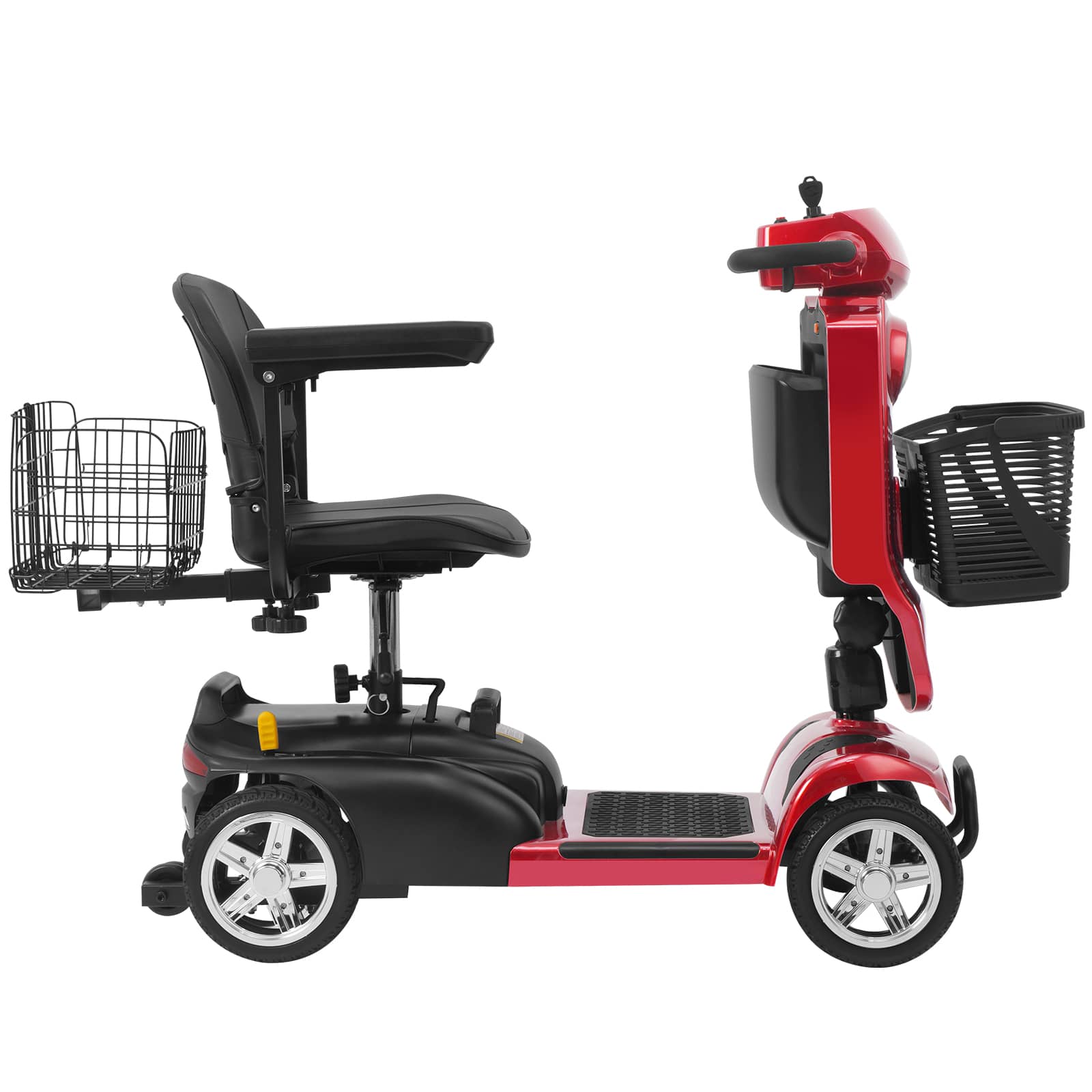 FOLDSCOOT MS02 Pro Foldable Mobility Scooter for Seniors – 30-Mile Range | Multi-Storage Design