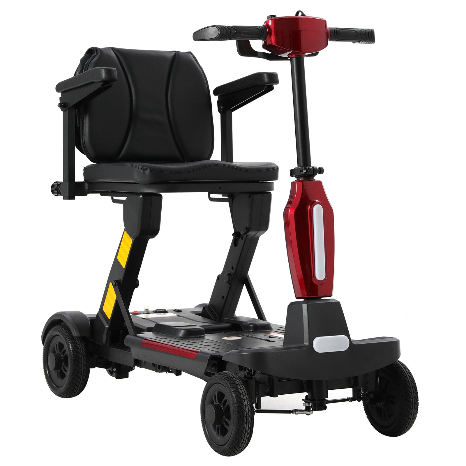 FOLDSCOOT MS02-F Ultra Automatic Folding Mobility Scooter for Seniors – 15-Mile Range | 330 lbs Capacity | Airline Approved