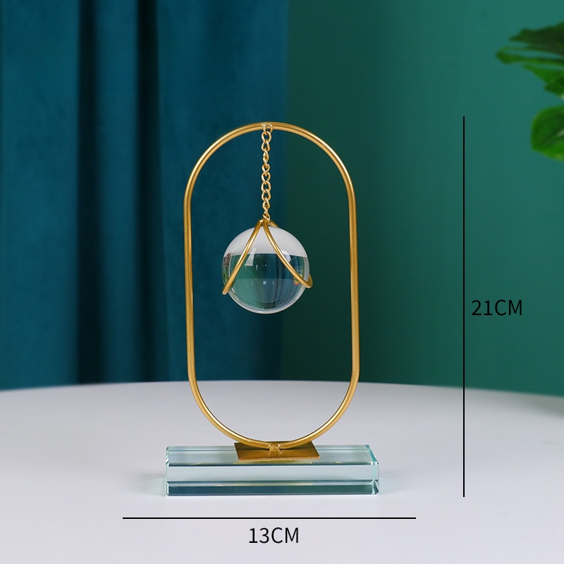 เครื่องประดับลูกบอลคริสตัลเหล็ก