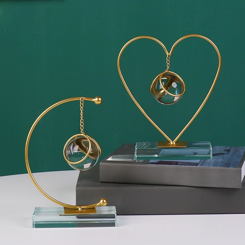 เครื่องประดับลูกบอลคริสตัลเหล็ก