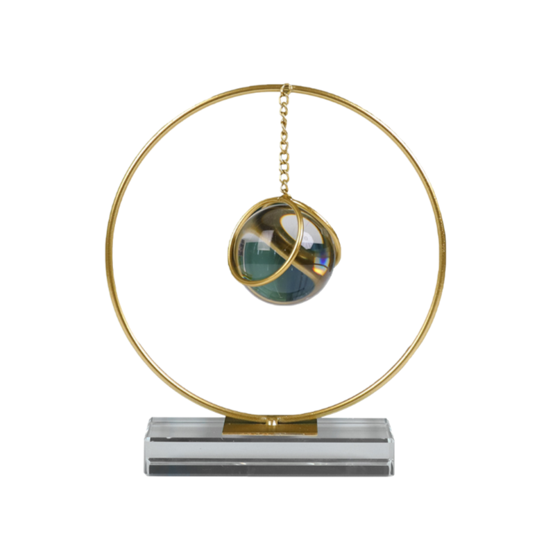 เครื่องประดับลูกบอลคริสตัลเหล็ก