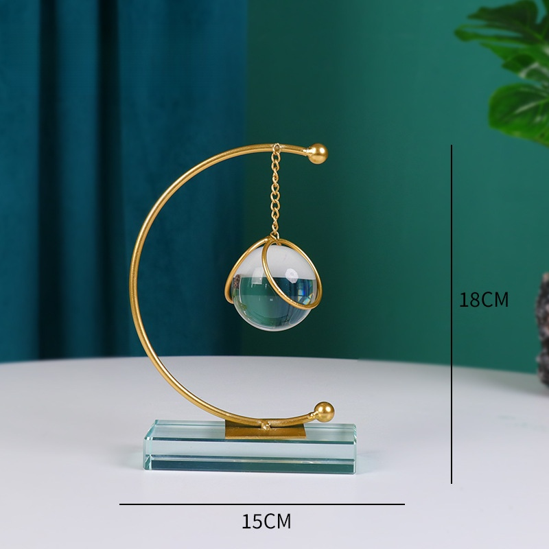 เครื่องประดับลูกบอลคริสตัลเหล็ก