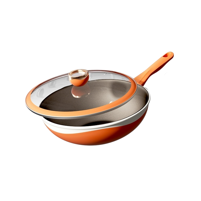 กระทะก้นลึกเคลือบกันติด