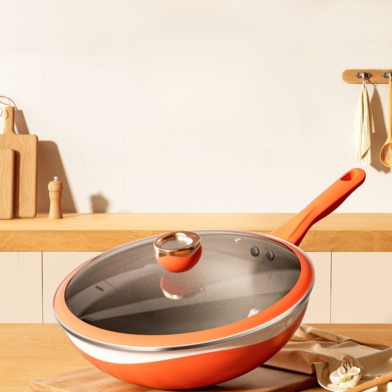 กระทะก้นลึกเคลือบกันติด