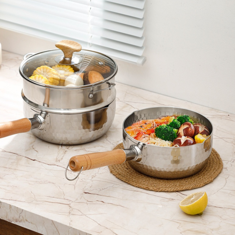 หม้อเล็กไม่มีสารเคลือบ